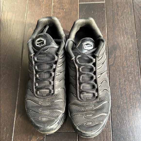 🟢 Men's Black Nike Air Max Plus TN Size 9.5 - Picture 3 of 8